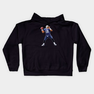 Vince Young #10 Throw A Pass Kids Hoodie